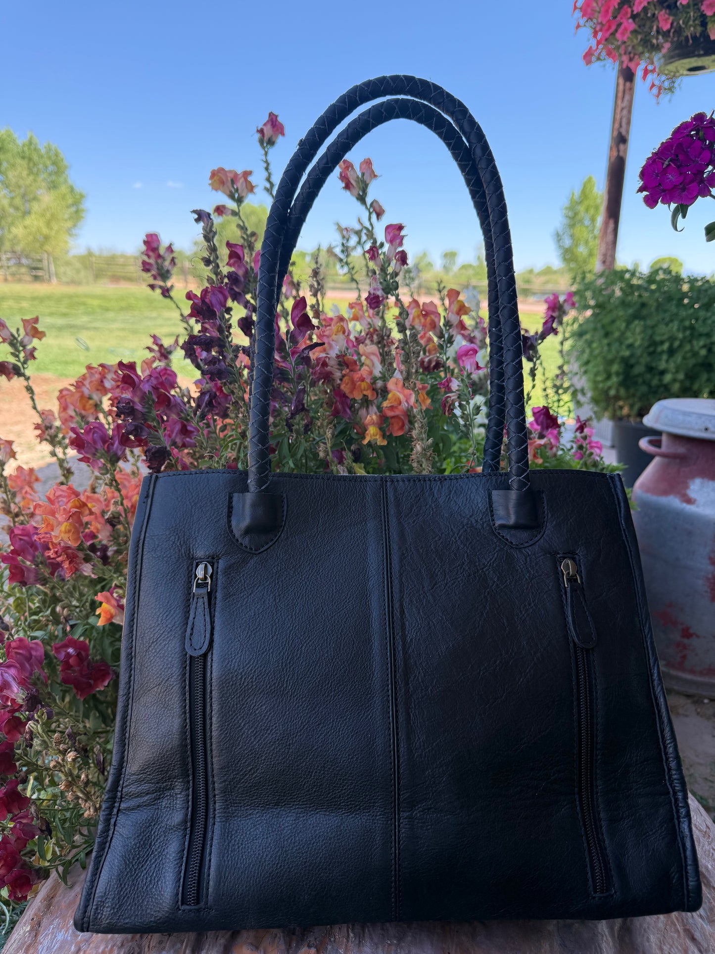 Upcycled LV Crossbody Bag