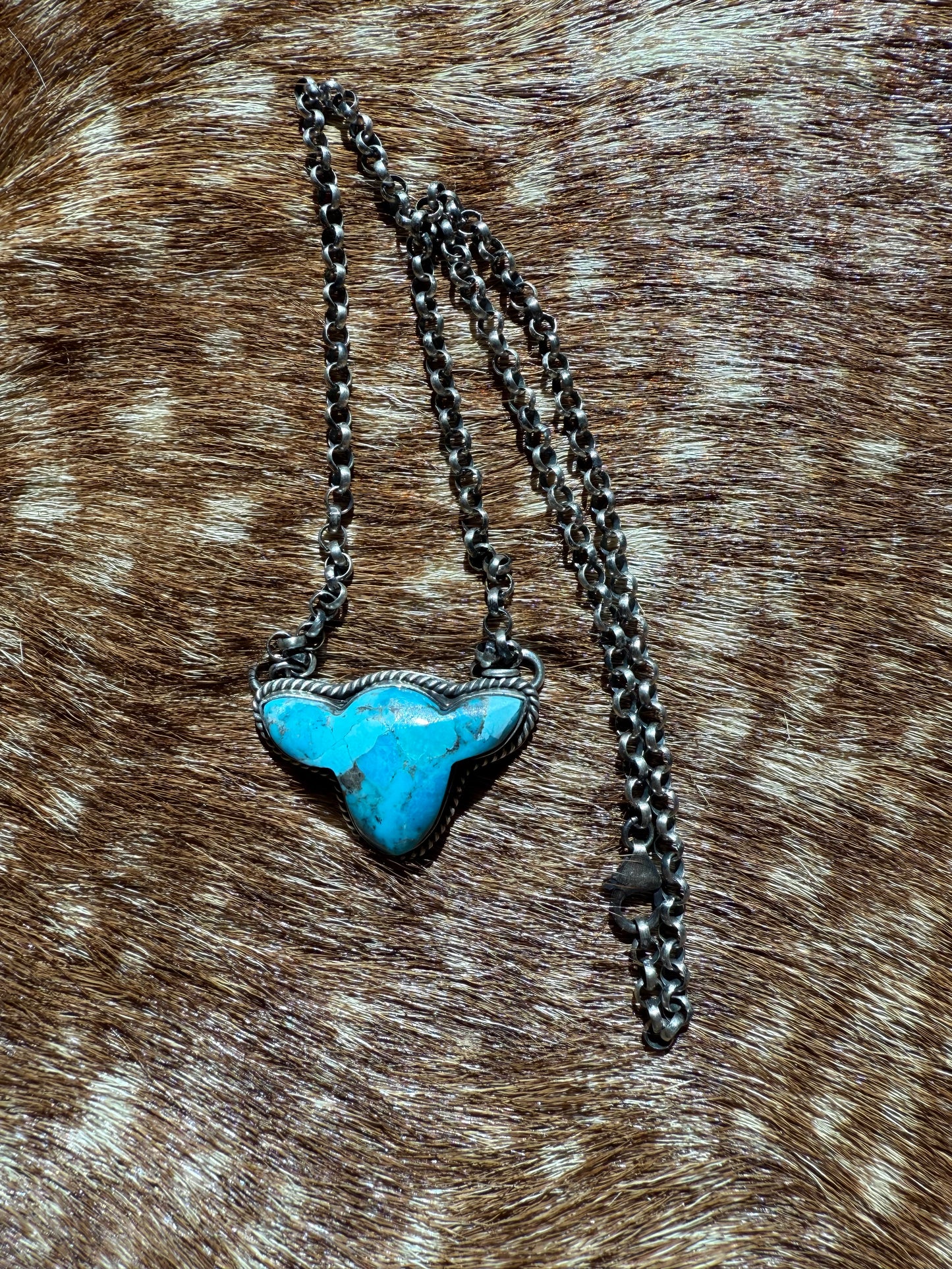 Kingman Cow Necklace