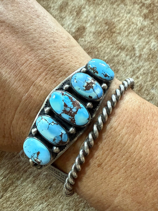 Golden Hills 5 Stone Cuff