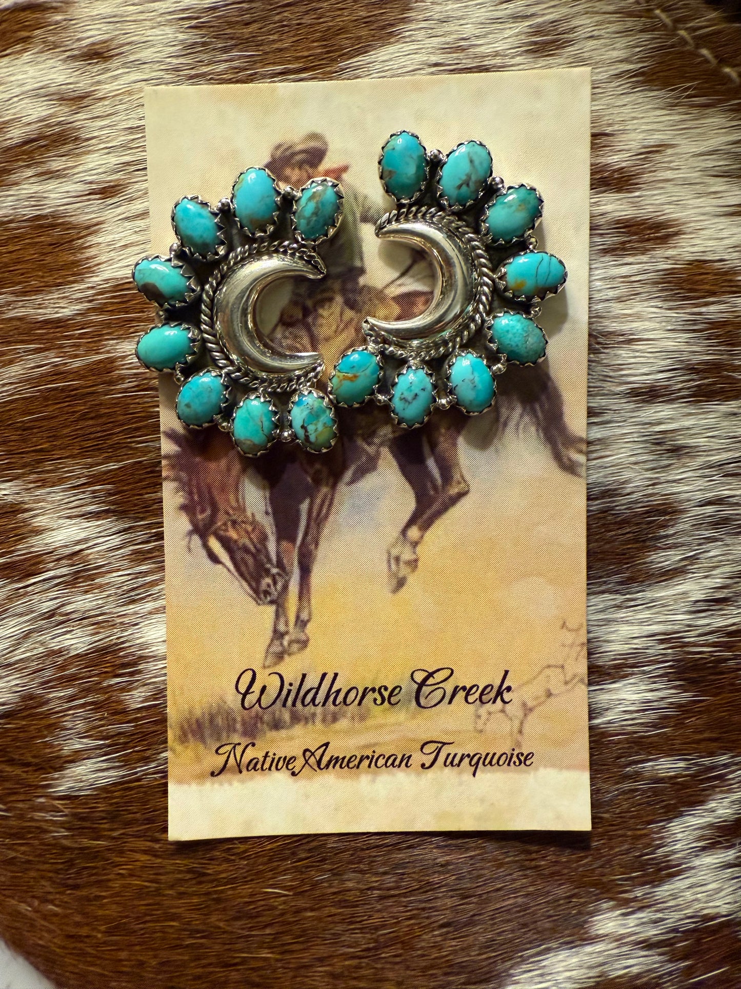 Half Cluster Earrings