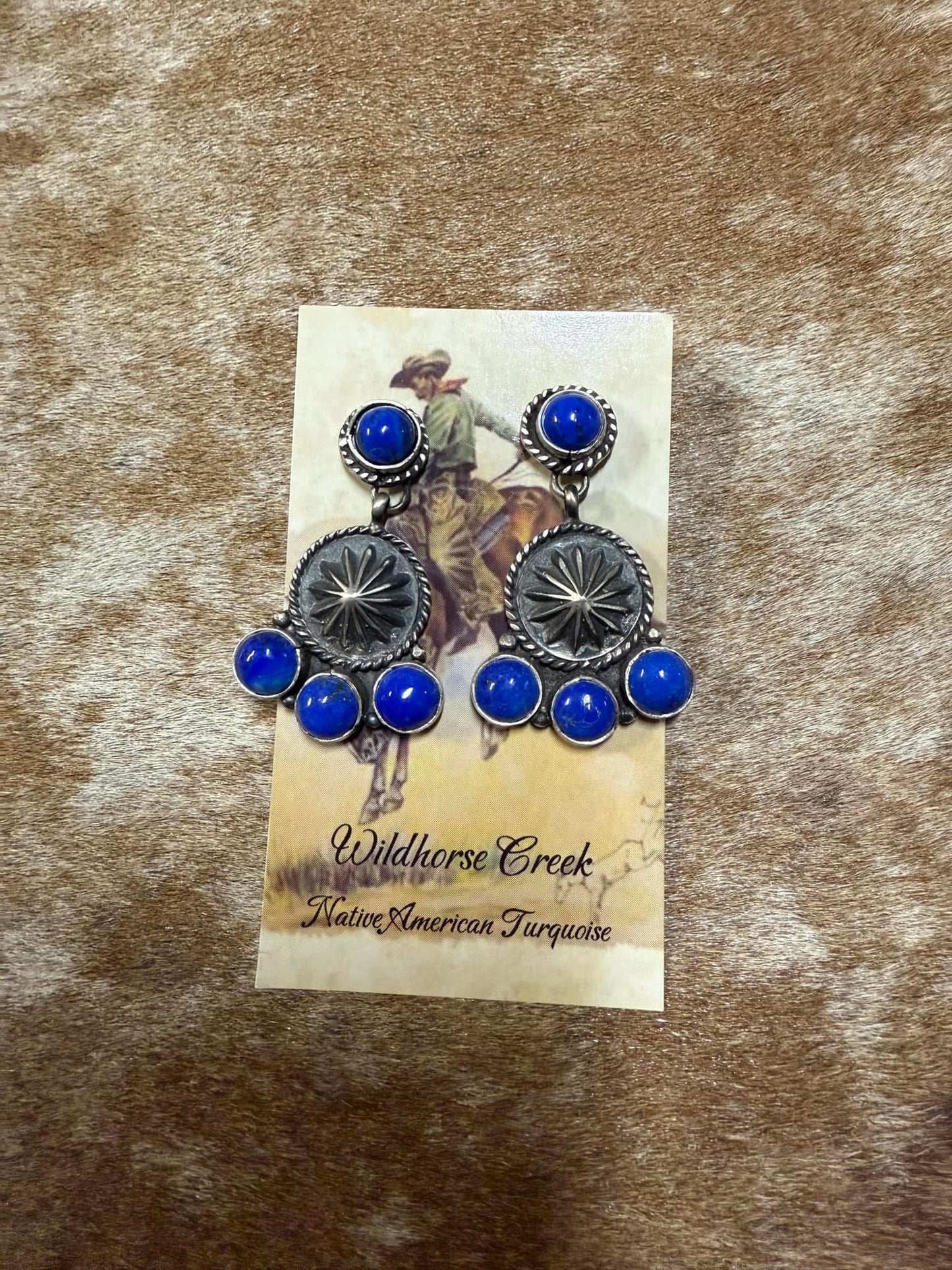 Blue Lapis Earrings