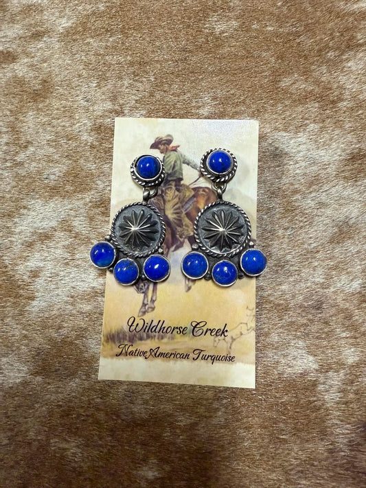 Blue Lapis Earrings