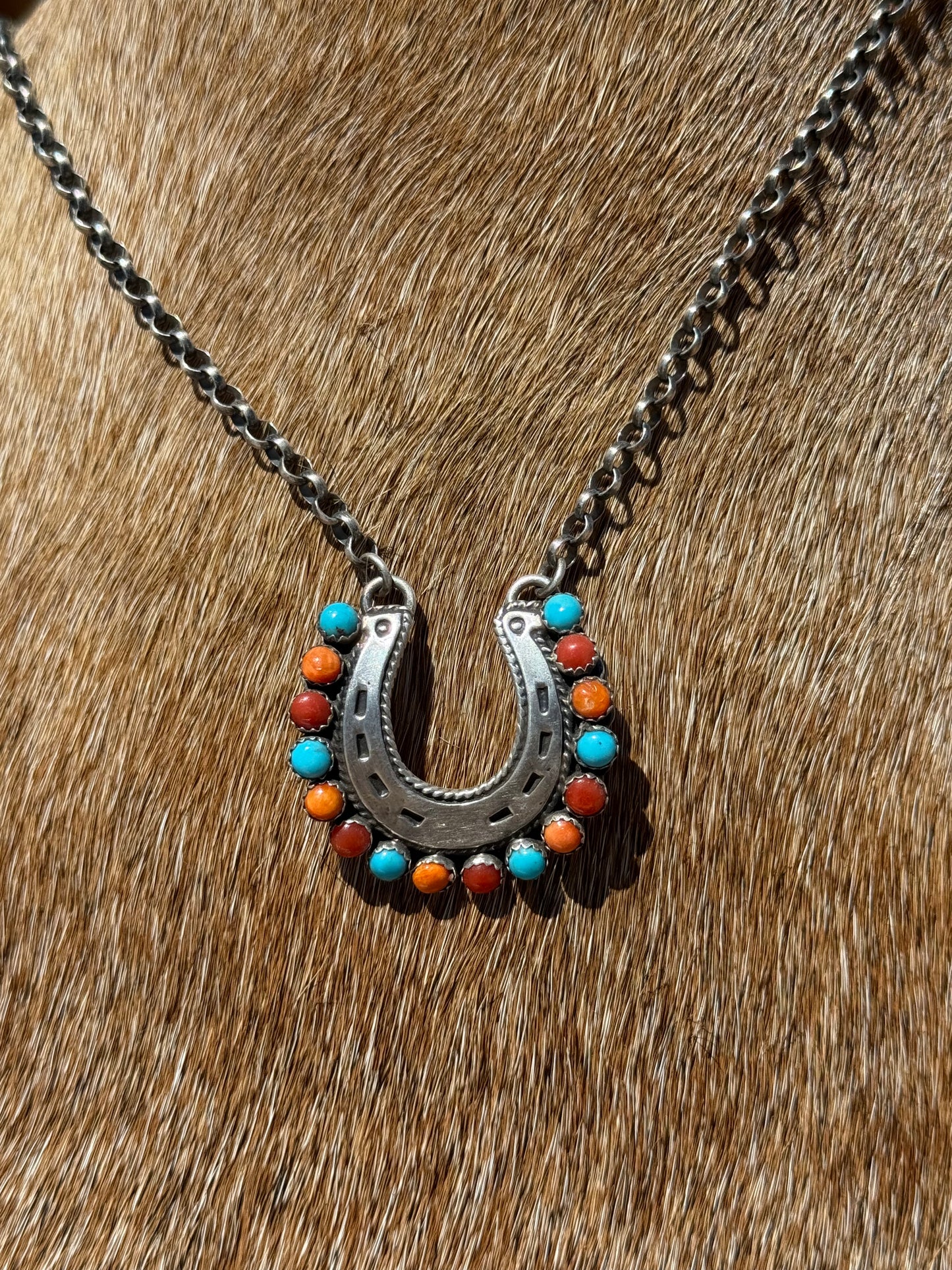 Lucky Horseshoe Necklace