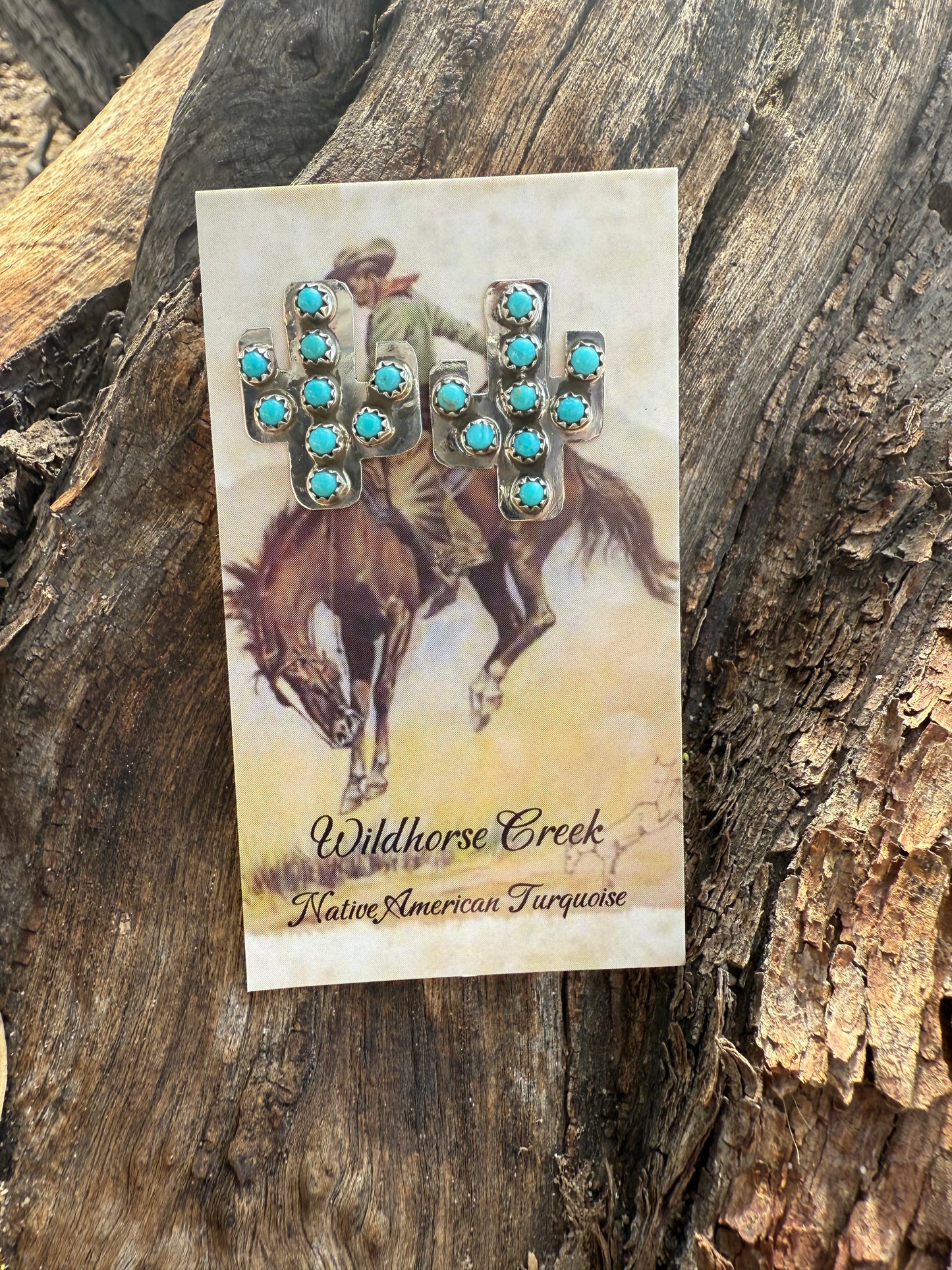 Kingman Cactus Earrings
