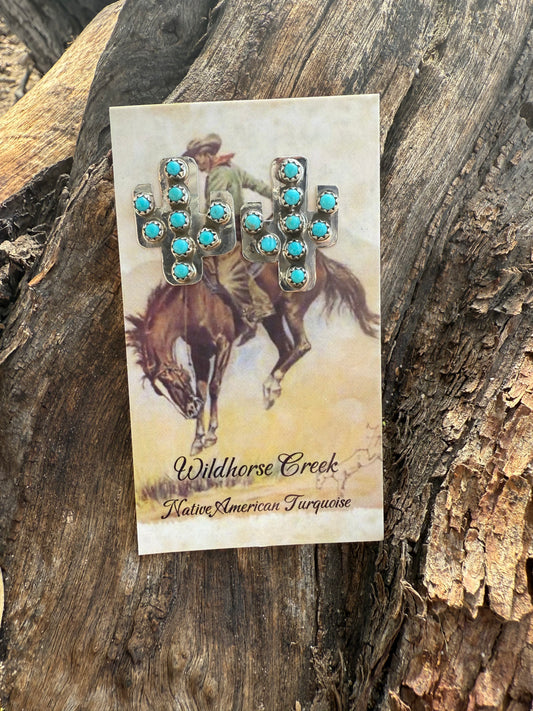 Kingman Cactus Earrings