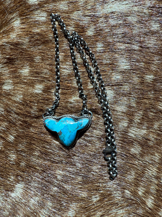 Kingman Cow Necklace